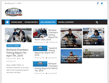 Tablet Screenshot of fishingeasttexas.com